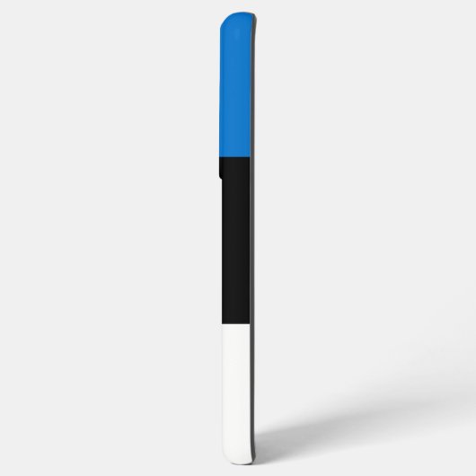 Samsung Galaxy S21 Ultra Hoesje met Estse vlag (Achterkant horizontaal)