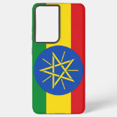 Samsung Galaxy S21 Ultra Hoesje met Ethiopische vl (Achterkant)