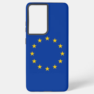 Samsung Galaxy S21 Ultra Hoesje met Europa vlag