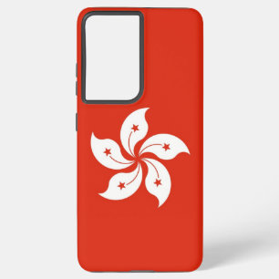 Samsung Galaxy S21 Ultra Hoesje met Hong Kong vlag