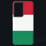 Samsung Galaxy S21 Ultra Hoesje met Hongaarse vlag<br><div class="desc">Maak van uw Samsung Galaxy S21 Ultra een Hongaars gezicht met onze exclusieve cover met de Hongaarse vlag! Deze cover is vervaardigd met zorgvuldige aandacht voor detail en is een eerbetoon aan het rijke culturele erfgoed van Hongarije. Het ontwerp toont met trots het iconische driekleurenpatroon van rode, witte en groene...</div>