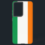 Samsung Galaxy S21 Ultra Hoesje met Ierse vlag<br><div class="desc">Voeg een vleugje Irish pride toe aan je Samsung Galaxy S21 Ultra met onze exclusieve cover met de Ierse vlag! Deze cover is vervaardigd met zorgvuldige aandacht voor detail en is meer dan alleen maar een beschermend accessoire; het is een viering van het Ierse erfgoed en culturele rijkdom. Het ontwerp...</div>