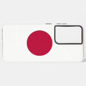 Samsung Galaxy S21 Ultra Hoesje met Japanse vlag (Linkerkant)