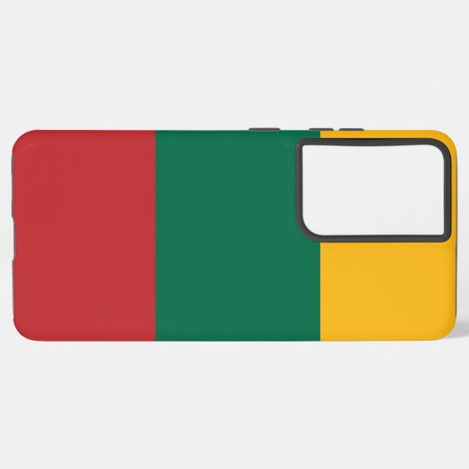 Samsung Galaxy S21 Ultra Hoesje met Litouwse vlag (Linkerkant)