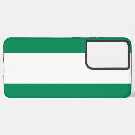 Samsung Galaxy S21 Ultra Hoesje met Nigeriaanse vl (Linkerkant)