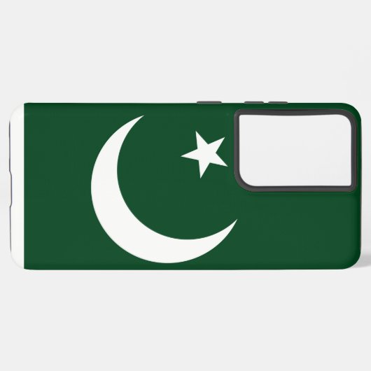 Samsung Galaxy S21 Ultra Hoesje met Pakistaanse vl (Linkerkant)