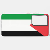 Samsung Galaxy S21 Ultra Hoesje met Palestijnse vl (Linkerkant)