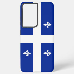 Samsung Galaxy S21 Ultra Hoesje met Quebec vlag