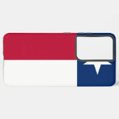 Samsung Galaxy S21 Ultra Hoesje met Texaanse vlag (Linkerkant)