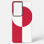 Samsung Galaxy S21 Ultra Hoesje met vlag van Groen (Achterkant)