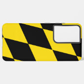 Samsung Galaxy S21 Ultra Hoesje met vlag van Münch (Linkerkant)