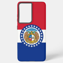 Samsung Galaxy S21 Ultra Hoesje Missouri vlag
