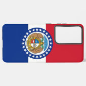 Samsung Galaxy S21 Ultra Hoesje Missouri vlag (Linkerkant)