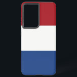 Samsung Galaxy S21 Ultra Hoesje Nederlandse vlag<br><div class="desc">Introductie van onze Samsung Galaxy S21 Ultra cover met de Nederlandse vlag, ontworpen om bescherming te combineren met een viering van het Nederlandse erfgoed. Deze cover, die met veel aandacht voor details is vervaardigd, toont trots de iconische driekleur van rood, wit en blauw, die de geschiedenis, cultuur en nationale identiteit...</div>