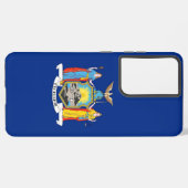 Samsung Galaxy S21 Ultra Hoesje New Yorkse vlag (Linkerkant)
