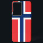 Samsung Galaxy S21 Ultra Hoesje Noorwegen<br><div class="desc">Verbeter uw Samsung Galaxy S21 Ultra met onze exclusieve telefoonhoes met de gewaagde en iconische vlag van Noorwegen. Deze met precisie en zorg vervaardigde cover beschermt niet alleen uw apparaat, maar viert ook het rijke culturele erfgoed van Noorwegen. Het ontwerp toont het rode, witte en blauwe kruis, dat de geschiedenis...</div>