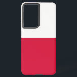 Samsung Galaxy S21 Ultra Hoesje Poolse vlag<br><div class="desc">Maak van uw Samsung Galaxy S21 Ultra een viering van het Poolse erfgoed met onze exclusieve cover met de vlag van Polen! Deze telefoonhoes is met precisie en trots vervaardigd en toont de iconische kleuren en het symbool van de Poolse vlag, die de rijke geschiedenis en culturele identiteit van het...</div>