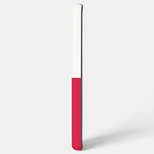 Samsung Galaxy S21 Ultra Hoesje Poolse vlag (Achterkant horizontaal)