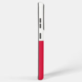 Samsung Galaxy S21 Ultra Hoesje Poolse vlag (Rechterkant)