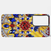 Samsung Galaxy S21 Ultra Hoesje Roemeense kleuren (Linkerkant)