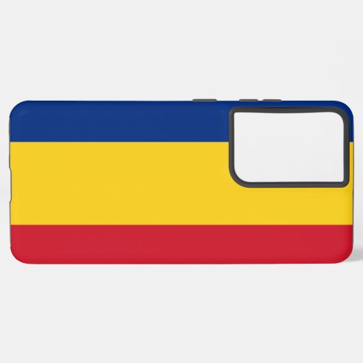 Samsung Galaxy S21 Ultra Hoesje Roemenië vlag (Linkerkant)