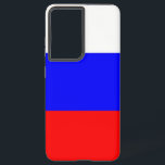 Samsung Galaxy S21 Ultra Hoesje Russische vlag<br><div class="desc">Elegant en stijlvol Samsung Galaxy S21 Ultra Hoesje met Russische vlag. Dit product is aanpasbaar.</div>