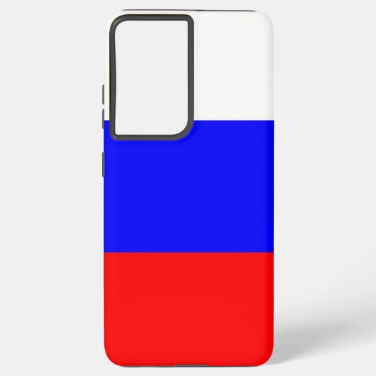 Samsung Galaxy S21 Ultra Hoesje Russische vlag (Achterkant)