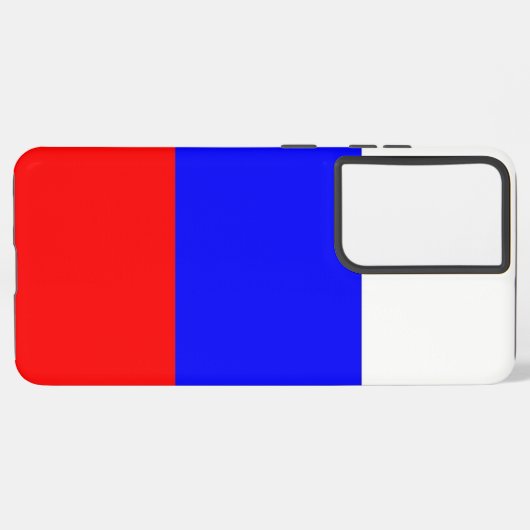 Samsung Galaxy S21 Ultra Hoesje Russische vlag (Linkerkant)