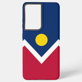 Samsung Galaxy S21 Ultra Hoesje Vlag van Denver