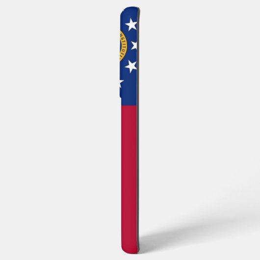 Samsung Galaxy S21 Ultra Hoesje Vlag van Georgië (Achterkant horizontaal)