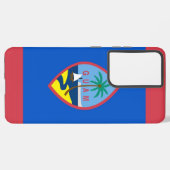 Samsung Galaxy S21 Ultra Hoesje Vlag van Guam