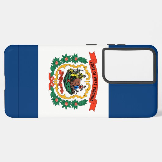 Samsung Galaxy S21 Ultra Hoesje West Virginia (Linkerkant)