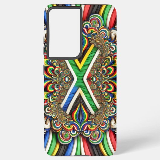 Samsung Galaxy S21 Ultra Hoesje Zuid-Afrikaanse kl (Achterkant)