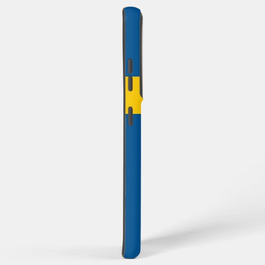 Samsung Galaxy S21 Ultra Hoesje Zweden vlag (Rechterkant)