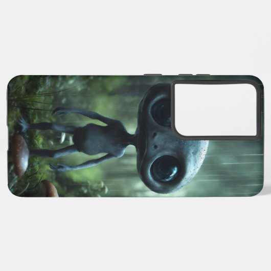 Samsung Galaxy S21 ultra taai Hoesje, glanzend Samsung Galaxy Hoesje (Linkerkant)