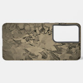 samsung galaxy s21 ultra telefoon cool bloem stijl hoesje (Linkerkant)