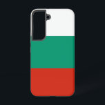 Samsung Galaxy S22 Bulgaarse Hoesje Samsung Galaxy Hoesje<br><div class="desc">Transformeer je Samsung Galaxy S22 met onze exclusieve telefoonhoes met de Bulgaarse vlag! Deze telefoonhoes is vervaardigd met nauwgezette aandacht voor detail en toont met trots het iconische ontwerp van de Bulgaarse vlag. De vlag toont drie horizontale banden van wit, groen en rood, met het nationale wapen aan de linkerkant...</div>