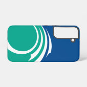Samsung Galaxy S22 Case Flag of Ottawa Samsung Galaxy Hoesje (Achterkant horizontaal)