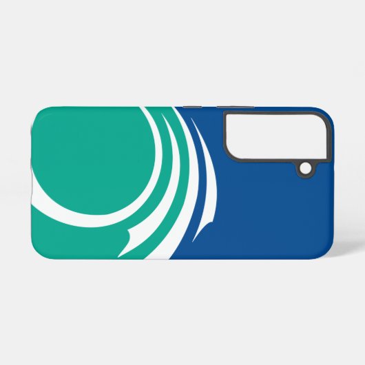 Samsung Galaxy S22 Case Flag of Ottawa Samsung Galaxy Hoesje (Achterkant horizontaal)