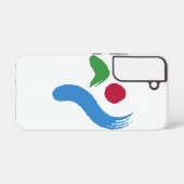 Samsung Galaxy S22 Case Flag of Seoul, South Korea Samsung Galaxy Hoesje (Achterkant horizontaal)