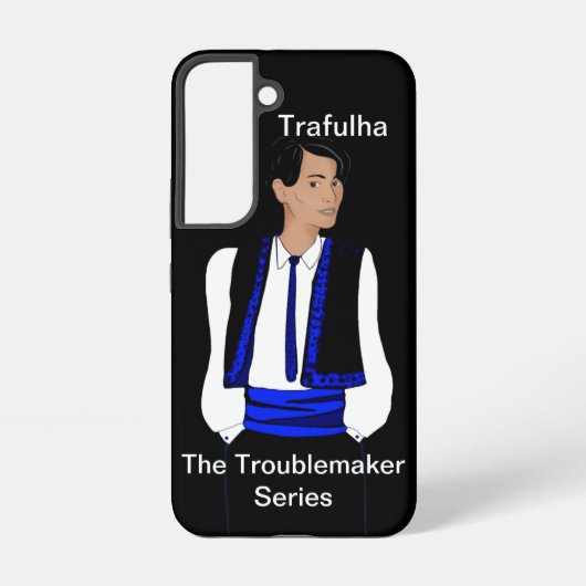 Samsung Galaxy S22 hoesje - De Troublemaker-serie (Achterkant)