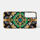 Samsung Galaxy S22 Hoesje met Braziliaanse kleuren (Achterkant horizontaal)