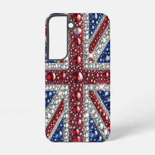 Samsung Galaxy S22 Hoesje met Britse kleuren