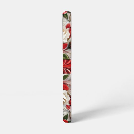 Samsung Galaxy S22 Hoesje met Engelse Rozen (Linkerkant)