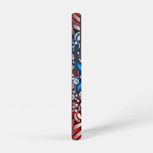 Samsung Galaxy S22 Hoesje met Franse kleuren (Rechterkant)