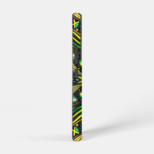 Samsung Galaxy S22 Hoesje met Jamaicaanse kleuren (Rechterkant)