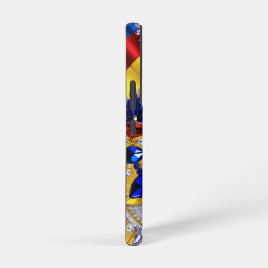 Samsung Galaxy S22 Hoesje met Roemeense kleuren (Rechterkant)