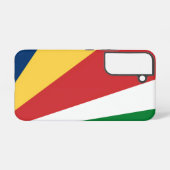 Samsung Galaxy S22 Hoesje met Seychellen kleuren (Achterkant horizontaal)