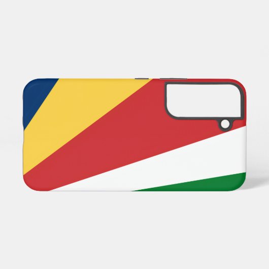 Samsung Galaxy S22 Hoesje met Seychellen kleuren (Achterkant horizontaal)