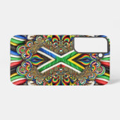 Samsung Galaxy S22 Hoesje met Zuid-Afrikaanse kleu (Achterkant horizontaal)